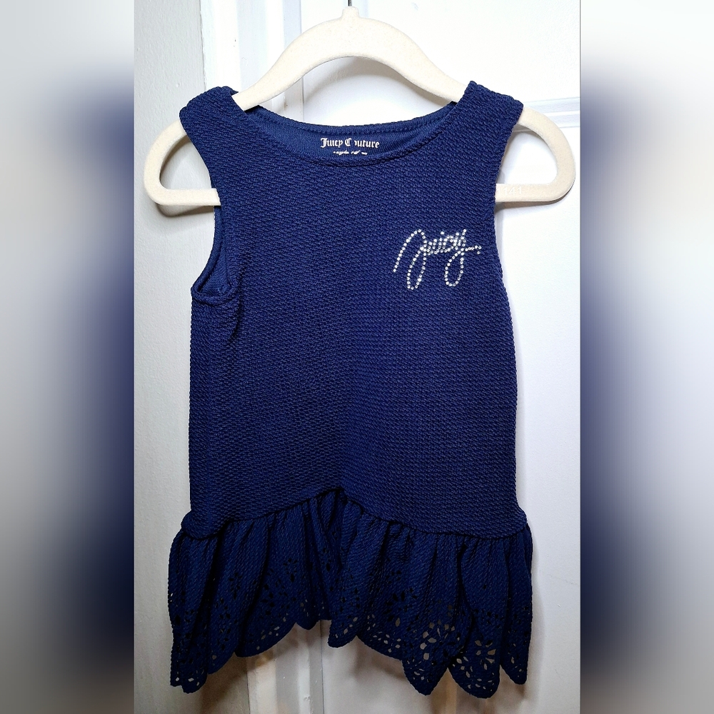 Juicy Couture Sleeveless Ruffle Top (3T)